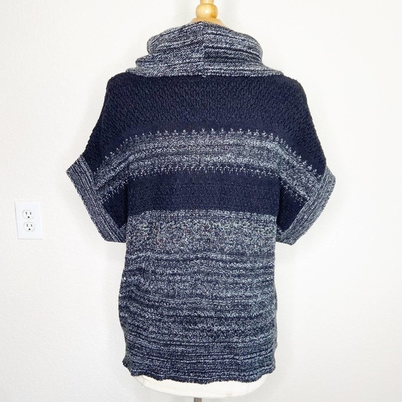 Coldwater Creek Cowl Neck Short Sleeved Sweater - Picture 5 of 6